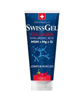 Swiss Gel Collagen Forte Θερμαντική Κρέμα με Θαλάσσιο Κολλαγόνο & Υαλουρονικό 200ml