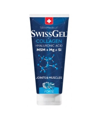 Swiss Gel Collagen Forte Ψυκτική Κρέμα με Θαλάσσιο Κολλαγόνο & Υαλουρονικό 200ml Alfacare
