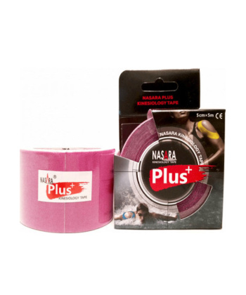Tape Plus Κινησιοθεραπείας Αδιάβροχος 5cm x 5m Ροζ Alfacare