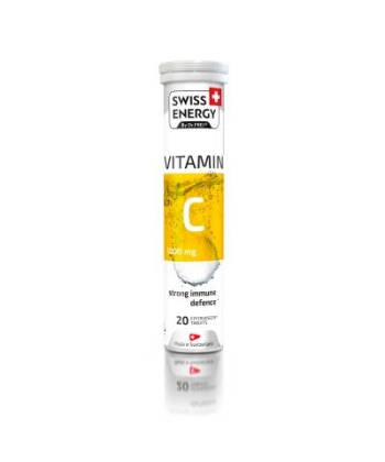Swiss Energy Vitamin C 1000mg 20 αναβράζοντα δισκία
