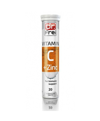 Swiss Energy Vitamin C & Zinc 1000mg Πορτοκάλι 20 αναβράζοντα δισκία