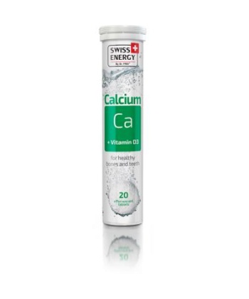 Swiss Energy Βιταμίνη Calcium Ca+Vitamin D3