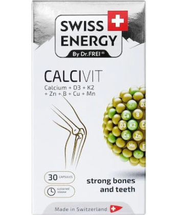 Βιταμίνη Calcivit Swiss Energy 30 καψουλες