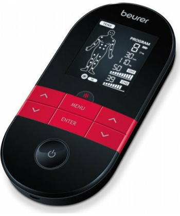 Beurer EM 59 Φορητή Συσκευή Παθητικής Γυμναστικής Tens/Ems με Λειτουργία Θερμότητας