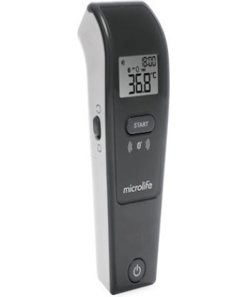 Microlife NC 150 BT Ψηφιακό Θερμόμετρο Μετώπου με Υπέρυθρες Κατάλληλο για Μωρά Μαύρο