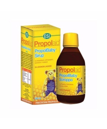 ESI Propolaid PropolBaby Παιδικό Σιρόπι για Βήχα & Πονόλαιμο με Άρωμα Φράουλας 180ml ESI