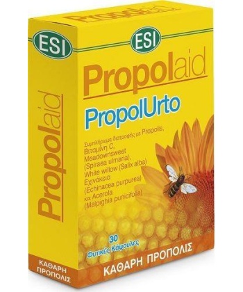 ESI Propolaid Propolurto Καθαρή Πρόπολη 30 Κάψουλες ESI