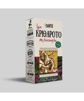 BIO Μανιτάρια Δίρφυς Κριθαρότο με μανιτάρια 250gr