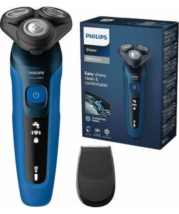 Philips Series 5000 Wet and Dry S5466/18 Ξυριστική Μηχανή Προσώπου Επαναφορτιζόμενη