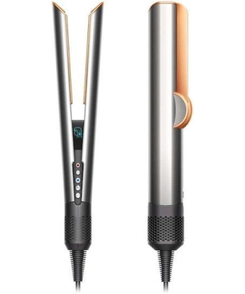 Dyson Airstrait HT01 Πρέσα Μαλλιών Ionic 1600W Wet to dry με Αέρα Nickel/Copper