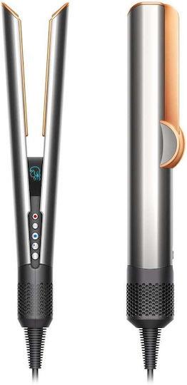 Dyson Airstrait HT01 Πρέσα Μαλλιών Ionic 1600W Wet to dry με Αέρα Nickel/Copper