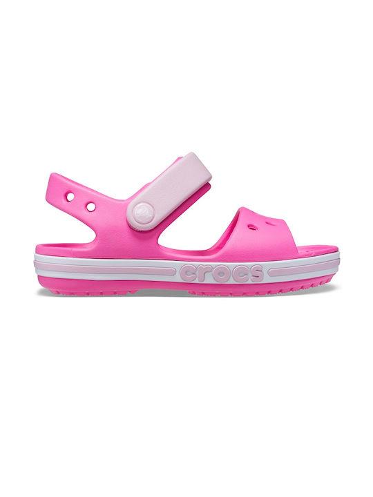 Crocs Παιδικά Πεδιλάκια Θαλάσσης 211055-6QQ Φούξια