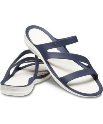 Crocs Swiftwater Sandal Γυναικεια Σαγιοναρα 203998-462 σε μπλε ασπρο